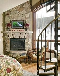 corner stone fireplace designs