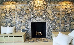 country stone fireplaces