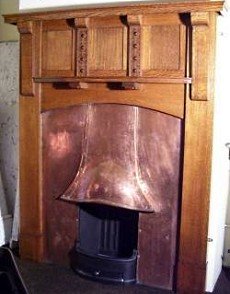 craftsman fireplace