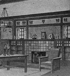 craftsman fireplace