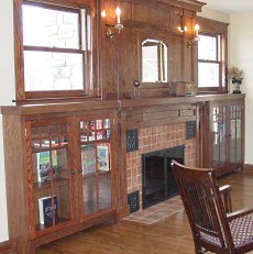 craftsman fireplace