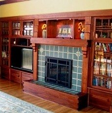 craftsman fireplace