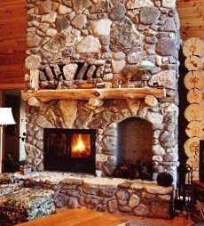 cultured stone fireplaces