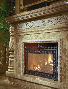 custom fireplace designs