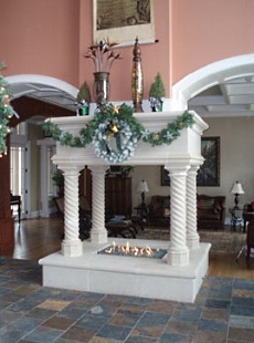 custom fireplace designs