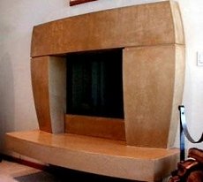 custom fireplace mantels