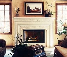 custom fireplace mantels