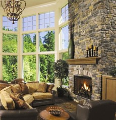 faux fireplaces