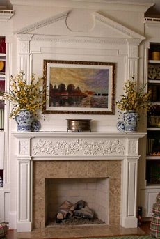 fireplace hearth