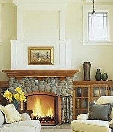 fireplace mantel shelf