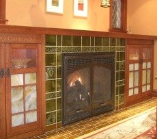 fireplace mantel shelf