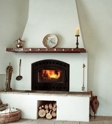 fireplace mantel shelves