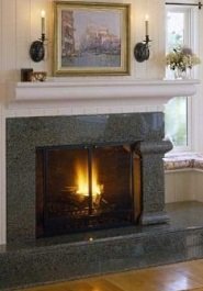 fireplace mantel shelves