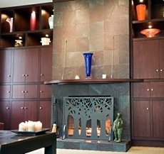 fireplace mantel shelves