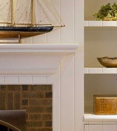 fireplace mantel shelves