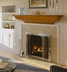 fireplace mantel shelves