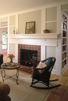 fireplace mantel surrounds