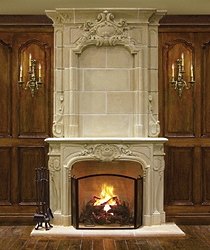 fireplace mantel