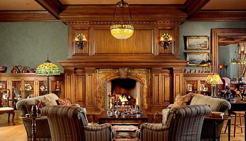 fireplace mantels wood