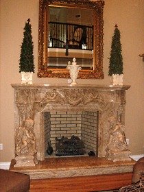 fireplace mantles