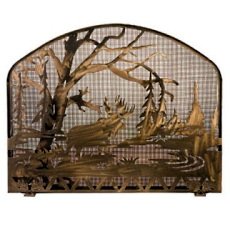 fireplace screen