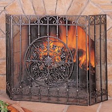 fireplace screen