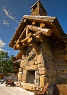 fireplace stone ideas