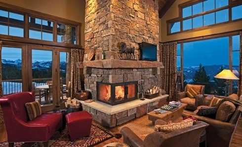 fireplace stone ideas