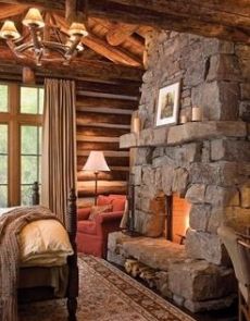 fireplace stone ideas