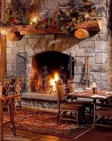 fireplace stone ideas