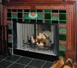 fireplace tile designs