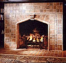 fireplace tile designs