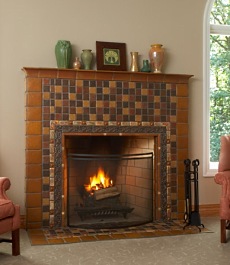 fireplace tile