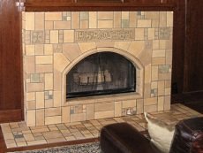 fireplace tile