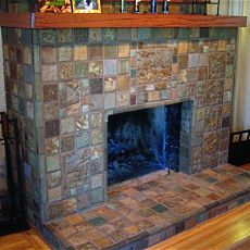 fireplace tile