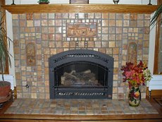 fireplace tiles