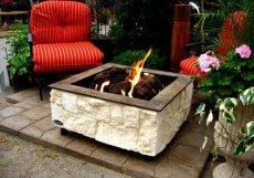 gas fire pits