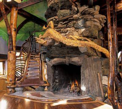 hobbit fireplace