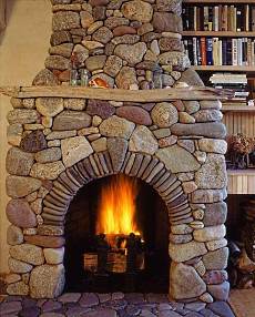 lew french fireplace