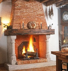 masonry fireplace designs