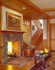 masonry fireplace designs