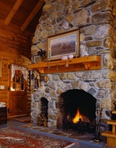 masonry fireplace designs