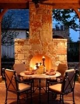 natural stone fireplaces