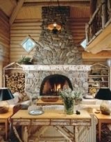 natural stone fireplaces