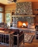 natural stone fireplaces