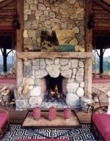 natural stone fireplaces