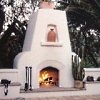 outdoor fireplace designs