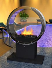 outdoor fireplace design