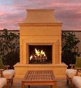 outdoor fireplace designs