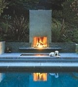 outdoor fireplace designs